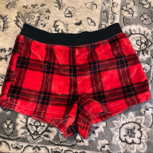 PINK Victoria's Secret Other - PINK Buffalo Plaid Sleep/Lounge Shorts, sz M